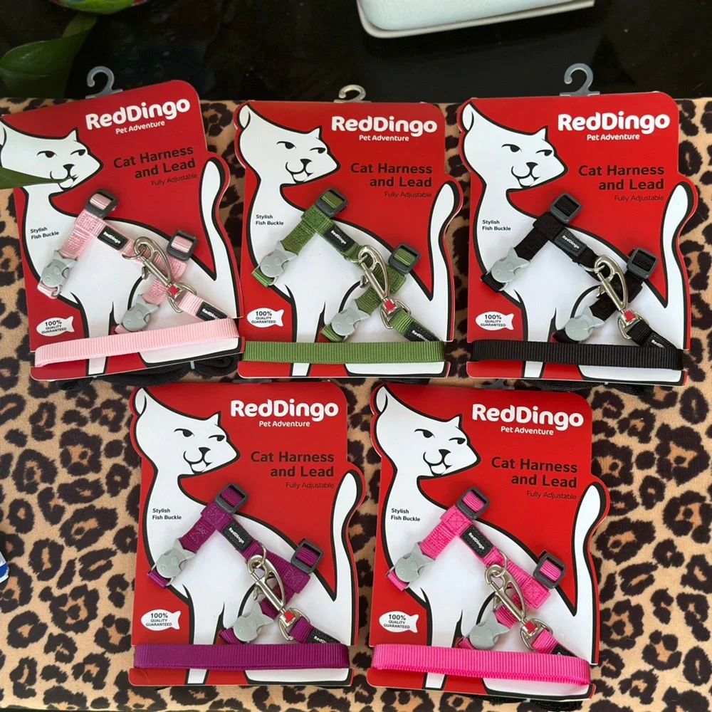 Red Dingo Cat Harness